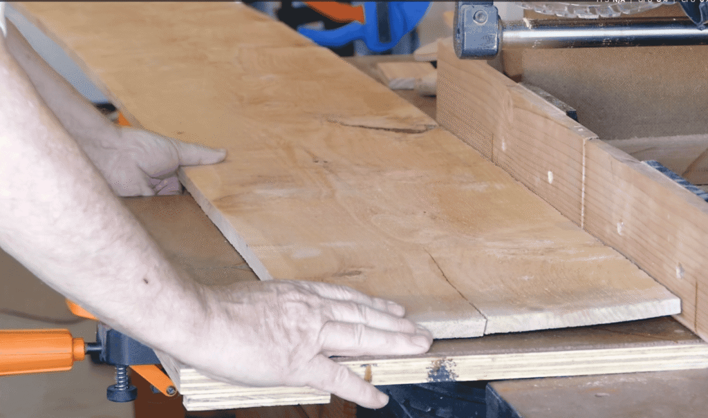 wood to make a surfboard